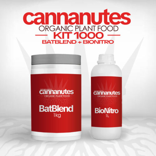 cannanutes nutriente orgânico kit 1000